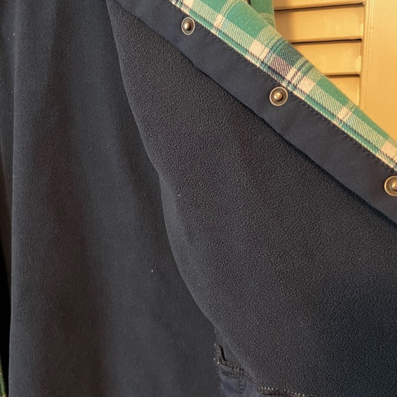 Orvis Fleece lined Snap Heritage Plaid Shirt Jacket Cabin Ready Medium gorpcore - Picture 8 of 10